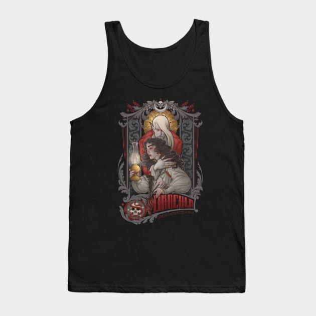 DRACULA Tank Top by Medusa Dollmaker